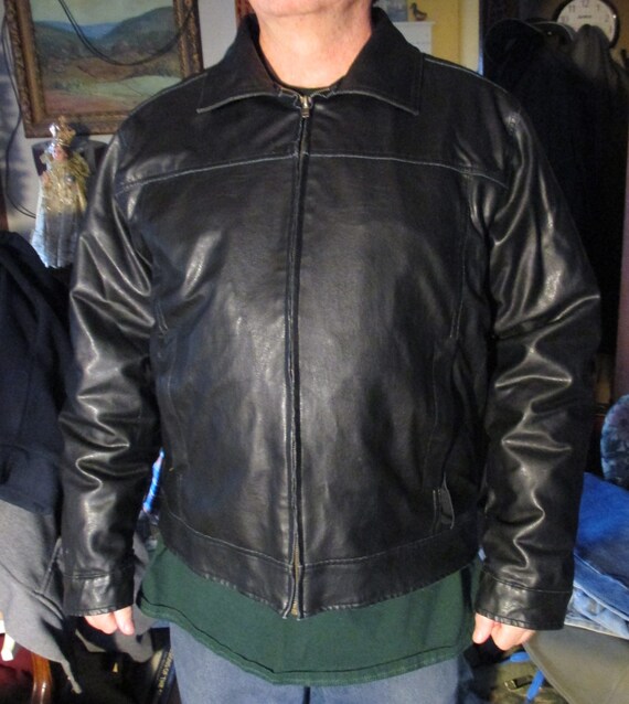 arizona jean company leather jacket