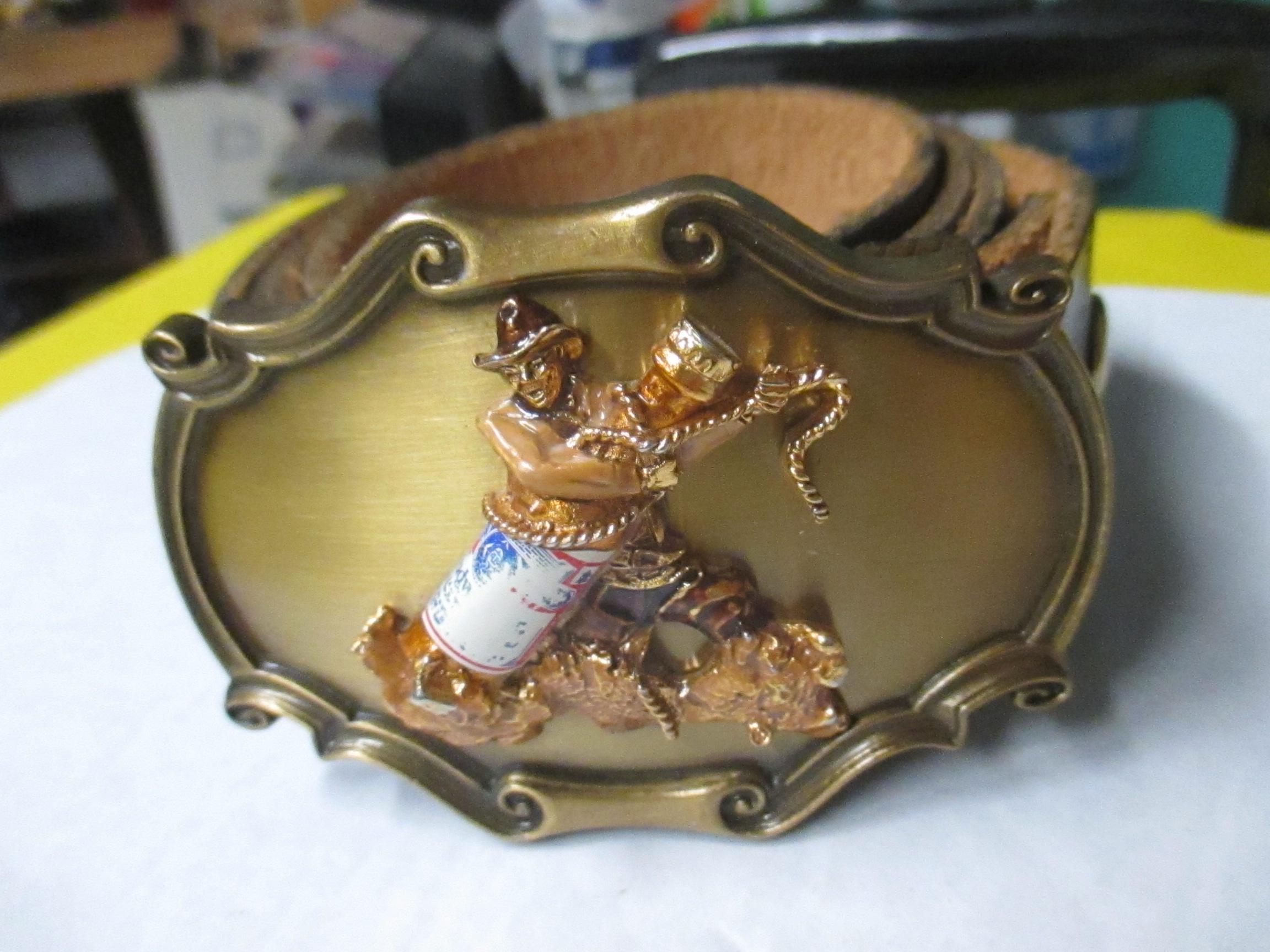 Budweiser Belt Buckle - Etsy
