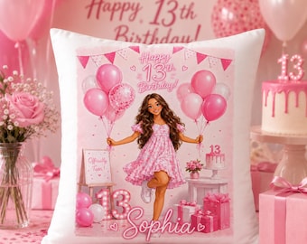 Teen Birthday Girl PNG Bundle | 13th Birthday | Sublimation Designs | Birthday Design | Card Design | Instant Download Girls Birthday Design