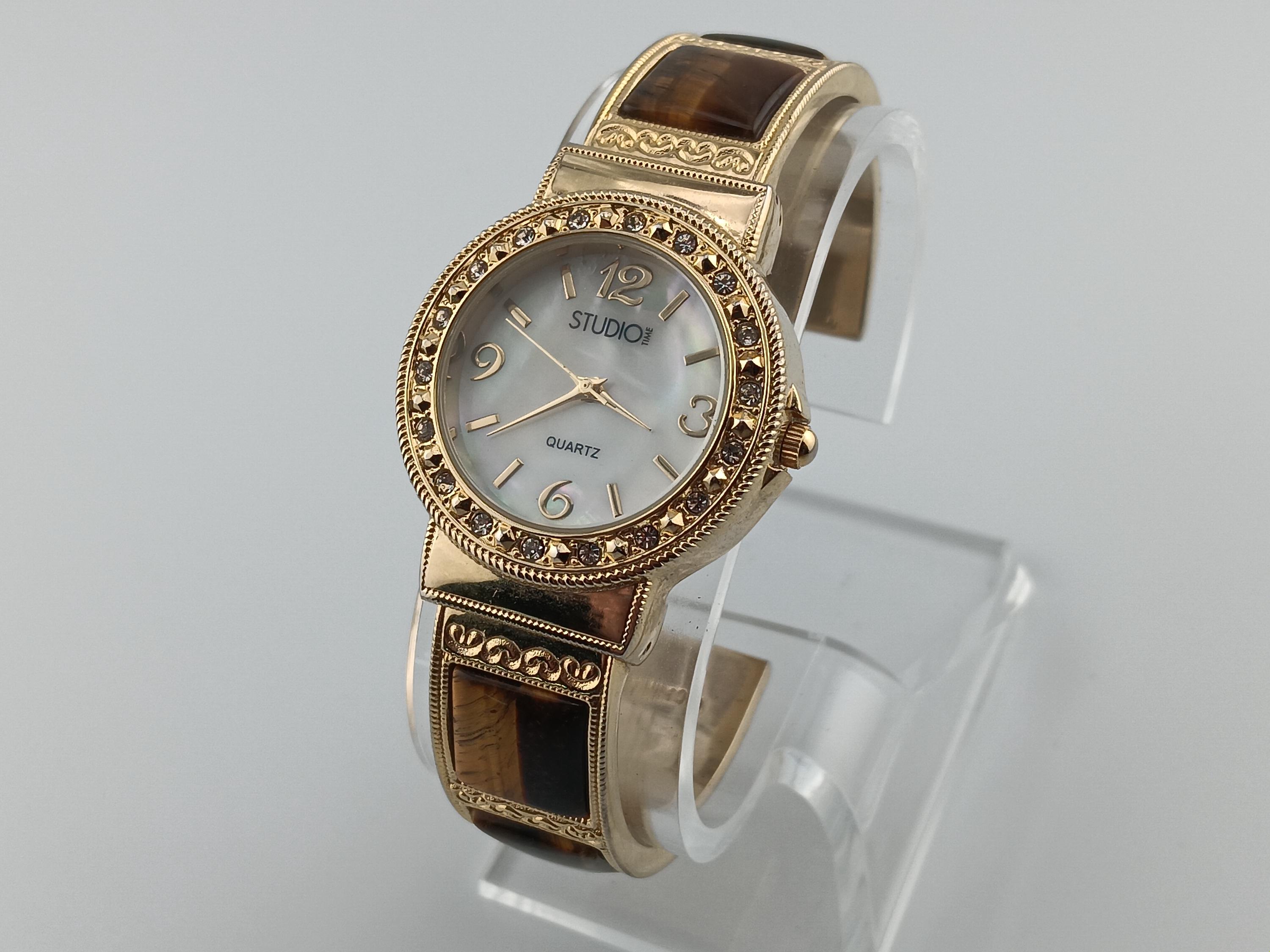 fancy dress gold watch NMK-WK25 DIY Watchmaking Kit: PR Dress Watch Gold – namokiMODS main image 1