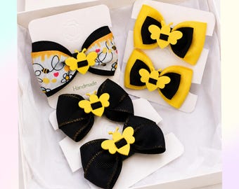 Presentset för bihårrosett – Golden Bee Collection