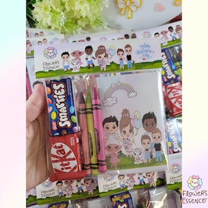 Mini Coloring Book with Crayons