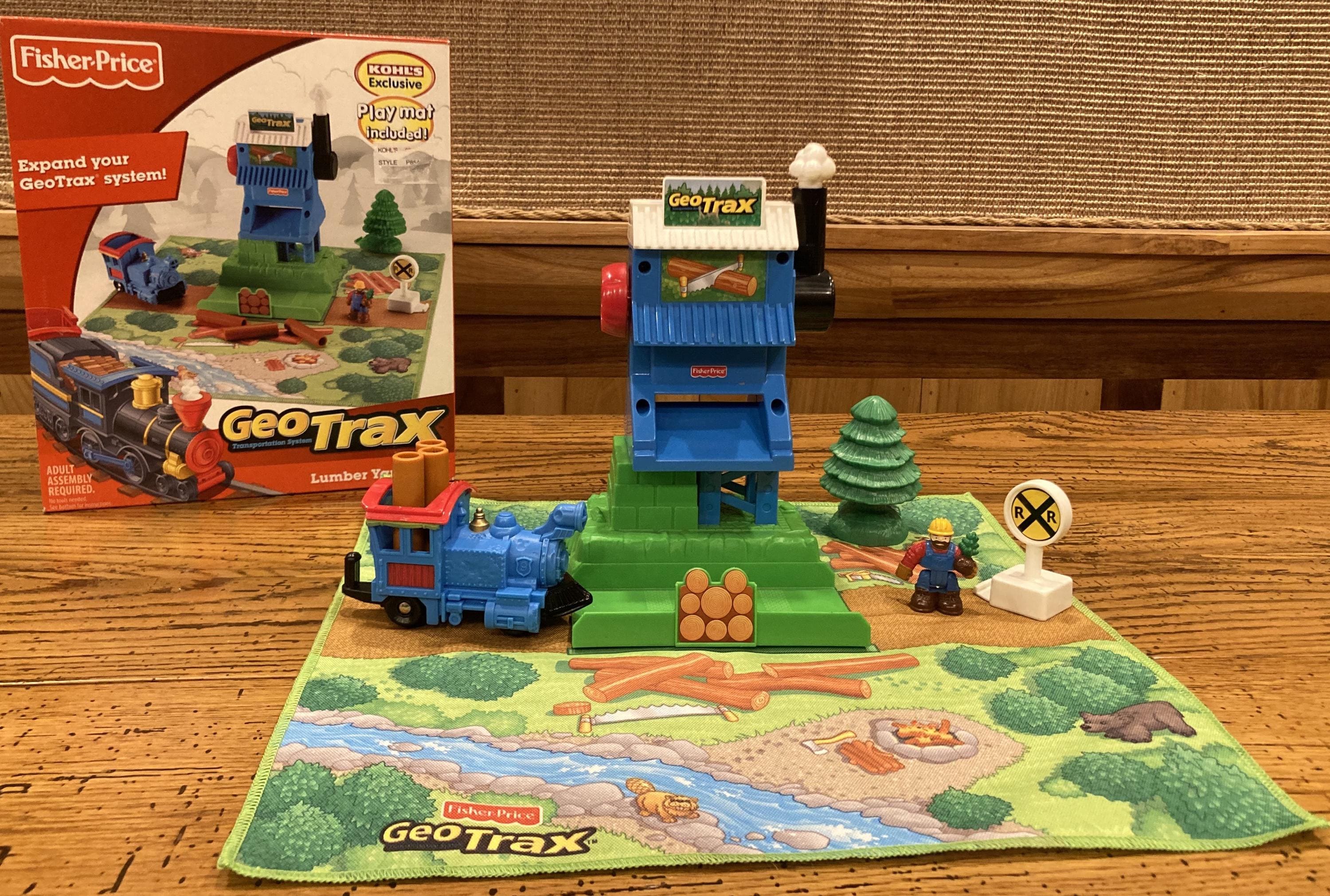 Geo Trax Kohl's Exclusive Lumbar Yard Ages 2-7 - Etsy
