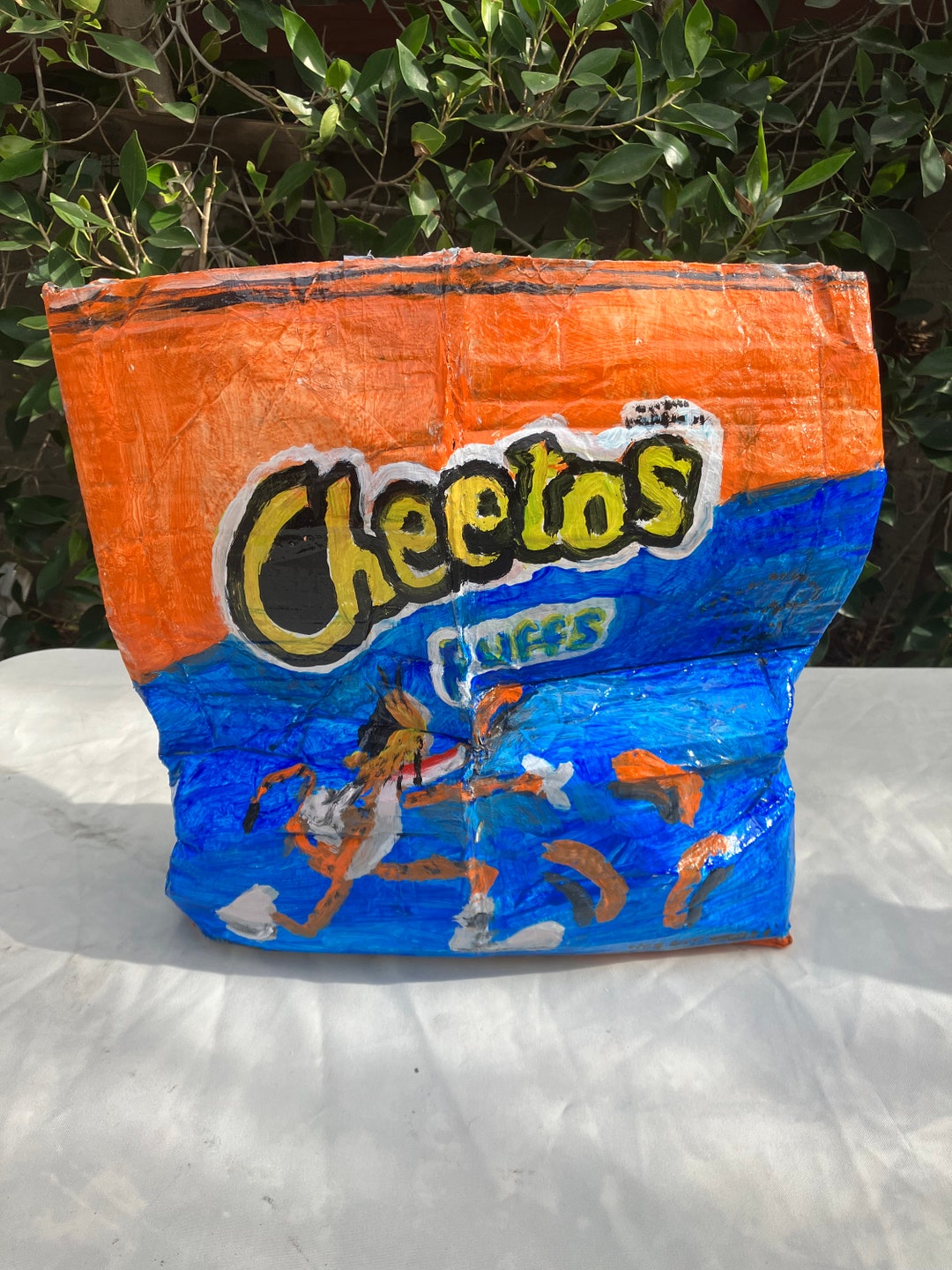 Cheetos Puffs Cardboard Sculpture Etsy