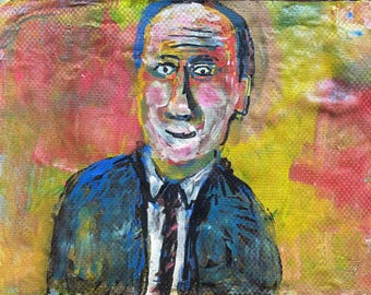 Mr Let's Paint self portrait