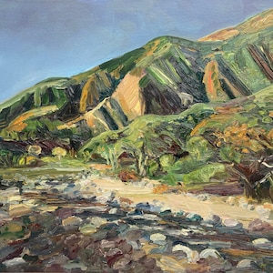 Eaton Canyon Oil Painting on Canvas (24&quot; x 30&quot;)