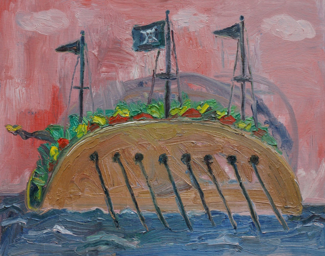 Pirate Ship Taco - Etsy