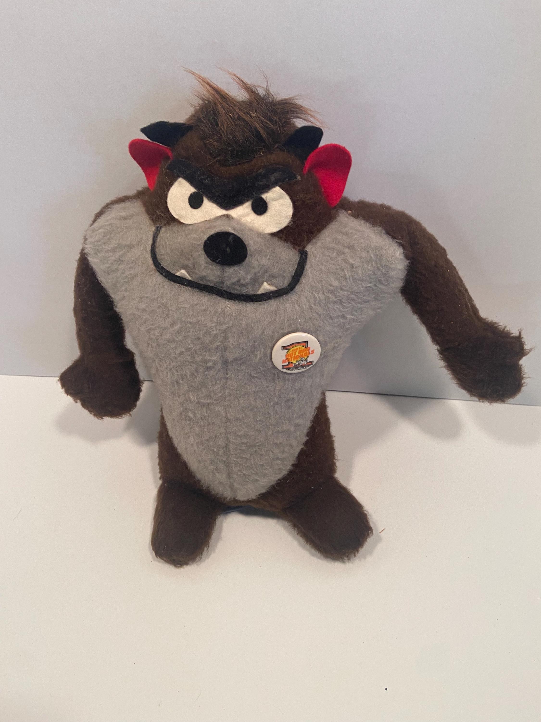 Looney Tunes タズマニアン・デビルぬいぐるみ ヴィンテージ 1971年 タスマニアン・デビル ぬいぐるみ ワーナー