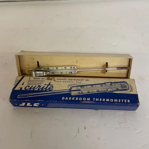 Acurite Darkroom Thermometer John L. Chaney Instrument ORIGINAL BOX