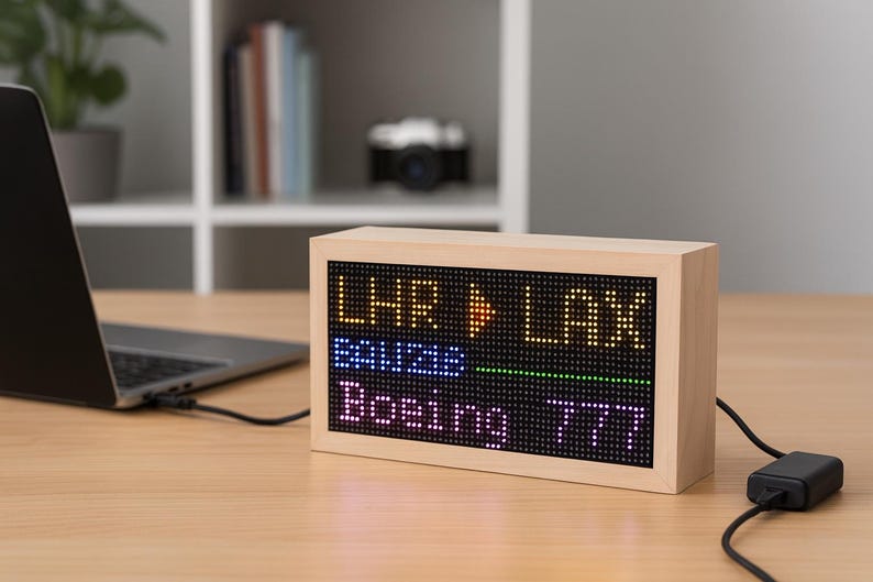 Flight Radar LED Display – Real-time Aircraft Tracker - Etsy