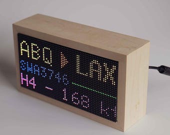 Flight Radar LED Display – Real-Time Aircraft Tracker