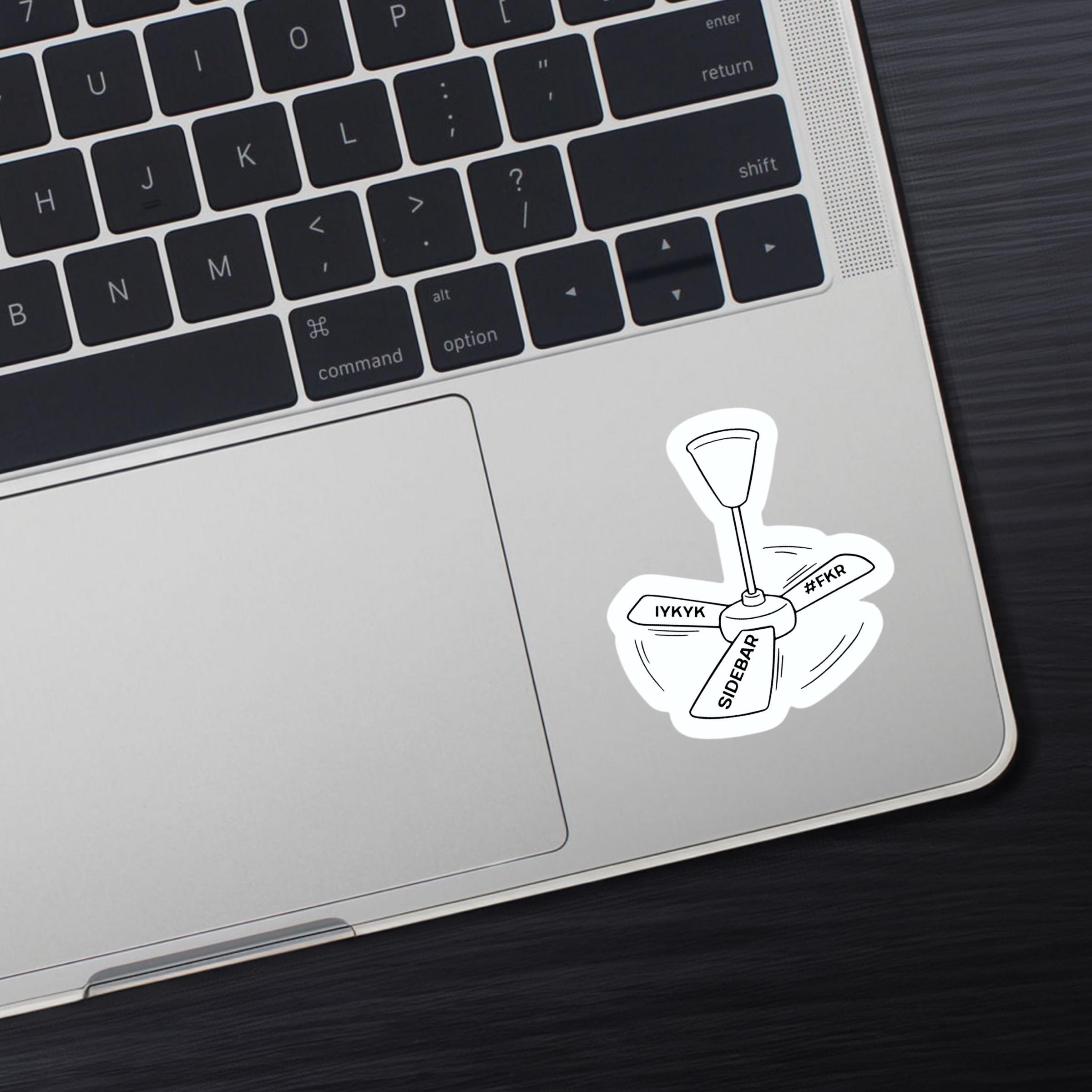 Sidebar Ceiling Fan Sticker – Karen Read Trial Vinyl Sticker, #FKR ...