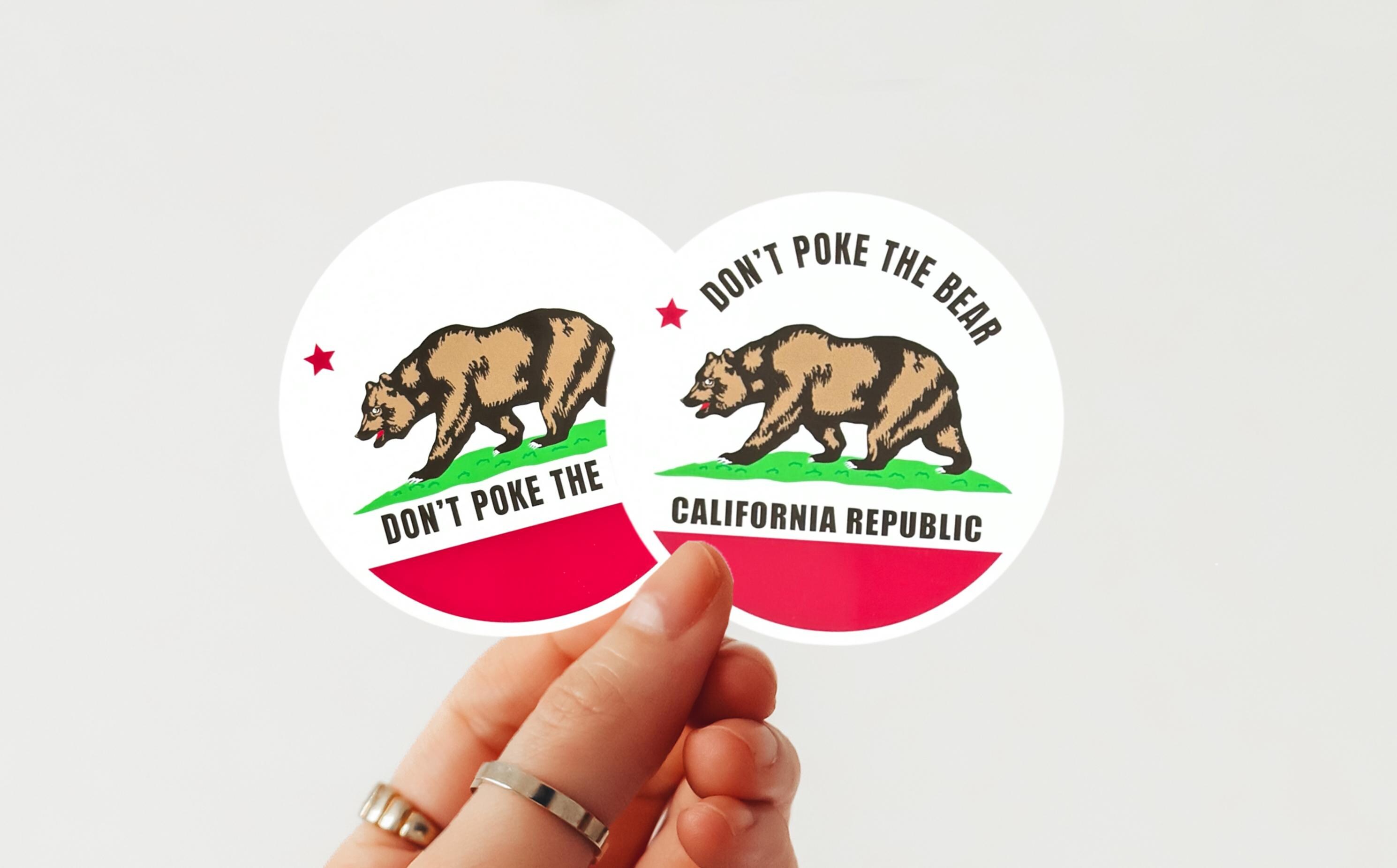 thumbnail image 2 of 5x7 F*ck Newsom Vinyl Sticker – Anti Gavin Newsom Recall Decal For Bumper, Car Window, Truck (Matte Finish) 2 of 3