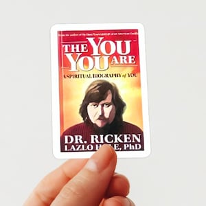 The You You Are Buch Aufkleber, Ablösung Aufkleber, Ricken Aufkleber, Lumon Industries, Die Cut Easy Peel Vinyl Aufkleber, Wasserflasche Aufkleber