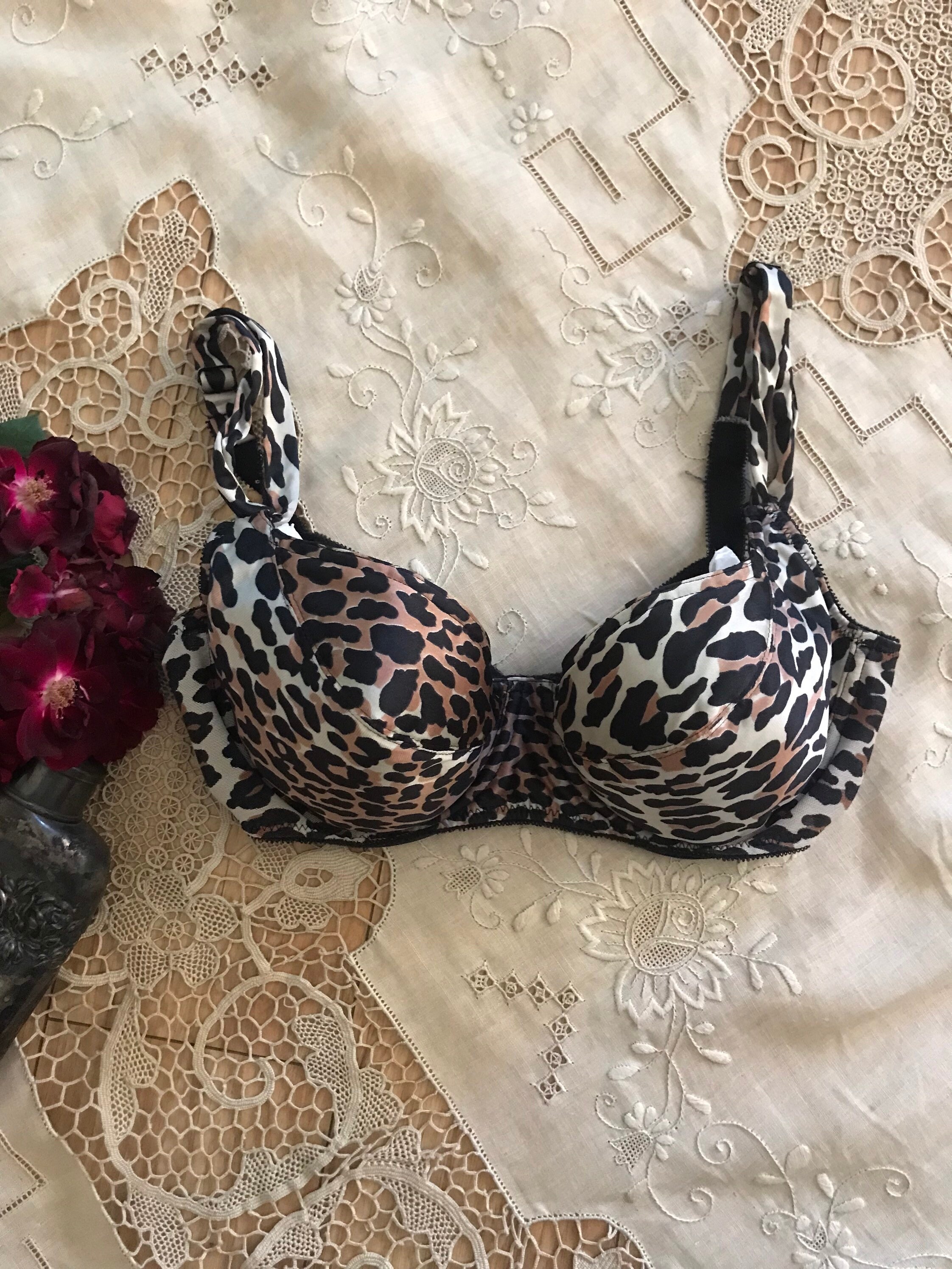 Leopard Print Bra - Etsy Leopard Print Bra - Etsy