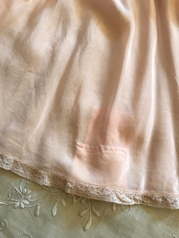 Authentic 1930’s vintage peach step in teddy - image 5