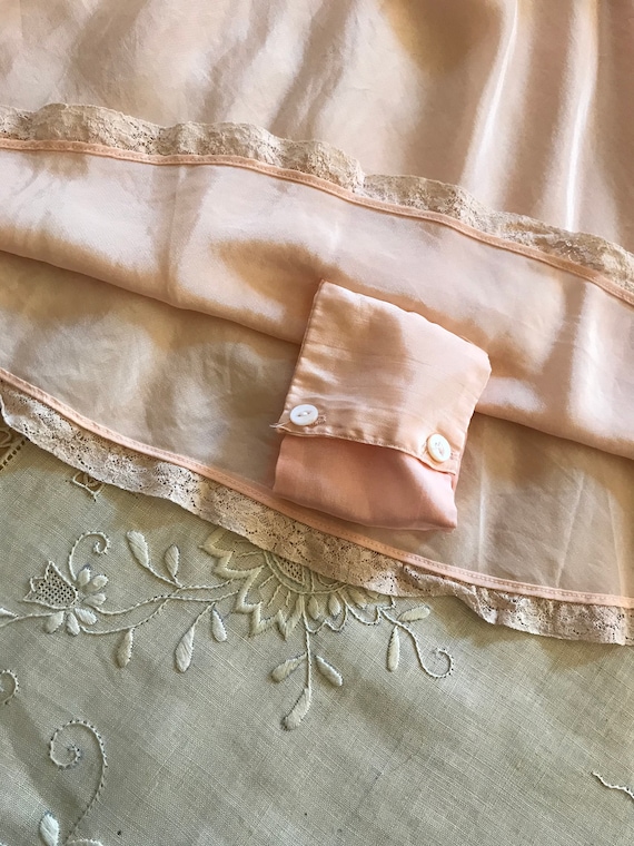 Authentic 1930’s vintage peach step in teddy - image 6