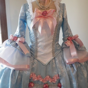 Marie Antoinette Dress,Marie Antoinette Costume, Marie Antoinette Halloween Costume,Venice Carnival Costume, Mardi Gras Costume, custom made