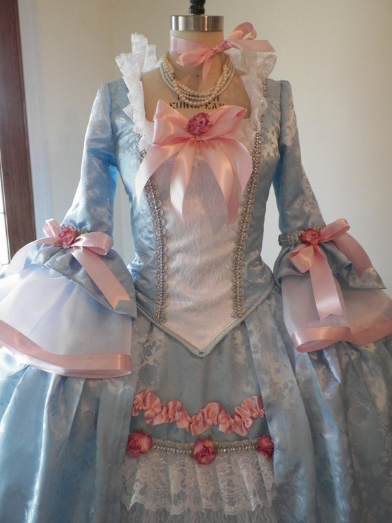Marie Antoinette Dress,Marie Antoinette Costume, Marie Antoinette Halloween Costume,Venice Carnival Costume, Mardi Gras Costume, custom made