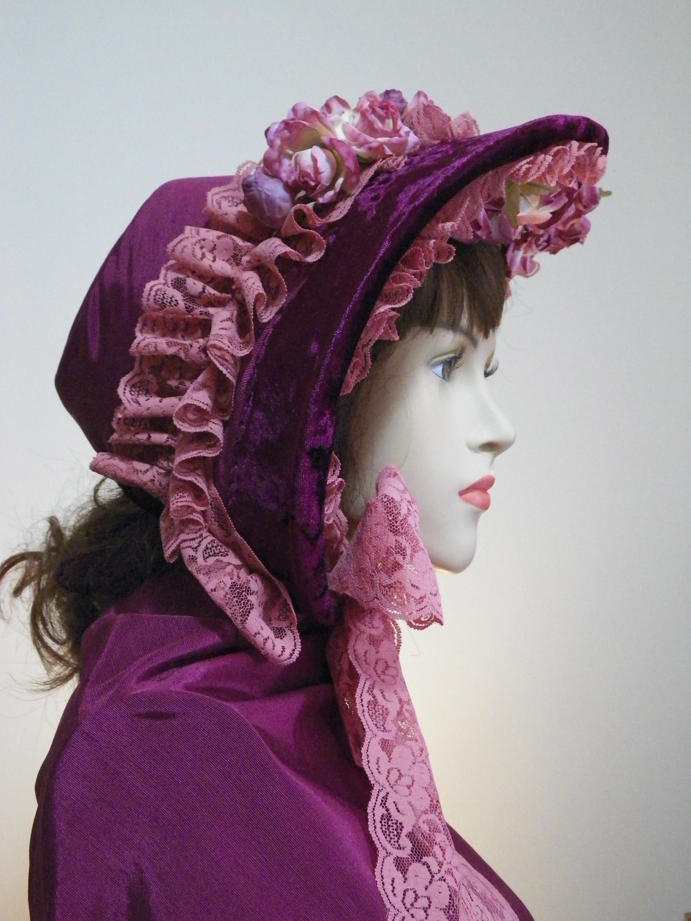 French Bibi Bonnet/1830's -  Norway