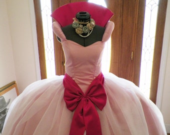 Charlotte la Bouff Ball Princess Marie AntoinetteDress Gown Costume custom made to fit your measurements