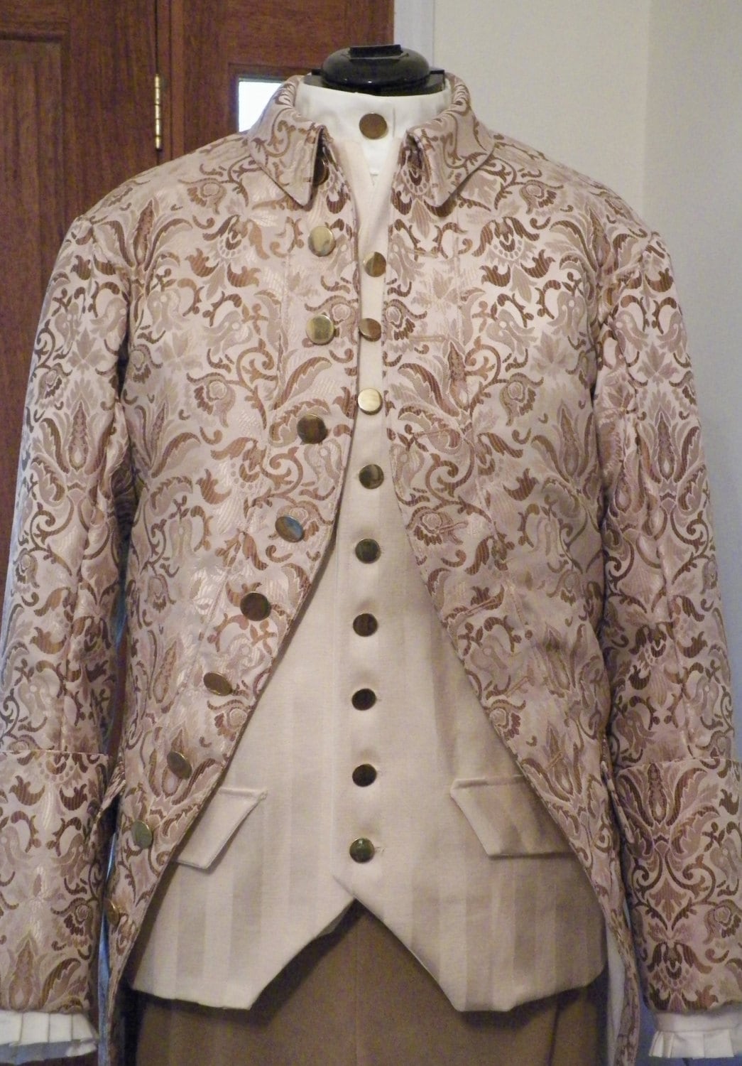 Frock Coat Frock Coat Men 18th Century Frock Coat Colonial Etsy Australia