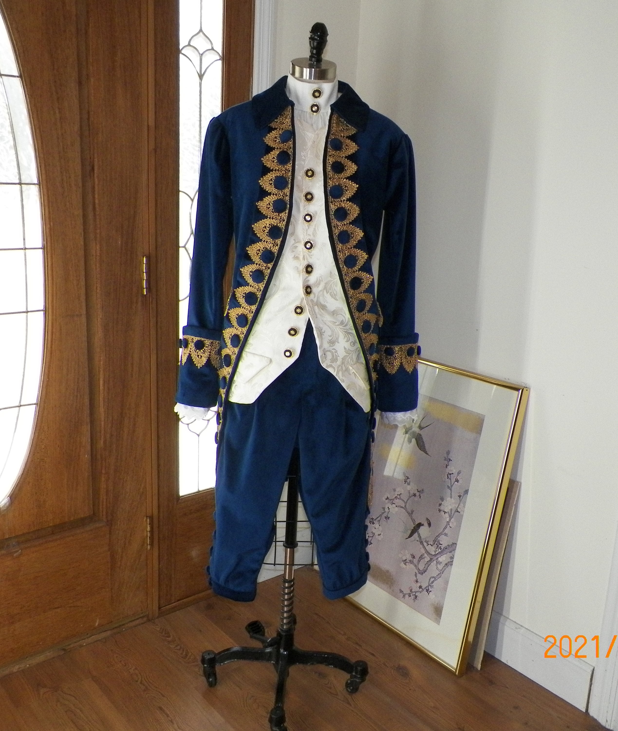 colonial frock coat