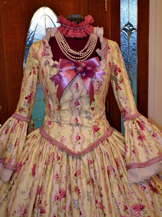 Dress, Marie Antoinette Dress, Colonial Dress, Wedding Dress, Waltz Dress, Halloween Costume, Masquerade Dress, Venice Carnival Costume