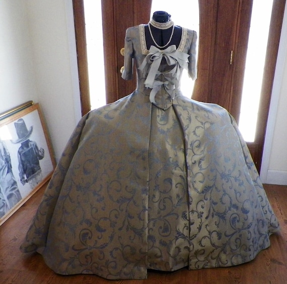 Marie Antoinette Rococo Dress: Madame Pompadour Fireside Gown