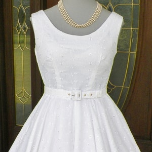 1950s 50s Vintage Inspired Wedding Formal Cocktail Retro Party Mad Men Sexy Swing Crinoline Dress made to order image 1