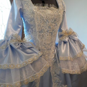 Marie Antoinette Dress, Marie Antoinette Costume, 18th Century Dress, Rococo Dress, Colonial Dress, Handmade to your measurementse