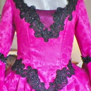 Marie Antoinette Dress, Ball Dress, Venice Costume, Mardi Gras Costume, Panniers Dress, Wedding Dress, Marie Antoinette Costume, Pink Dress