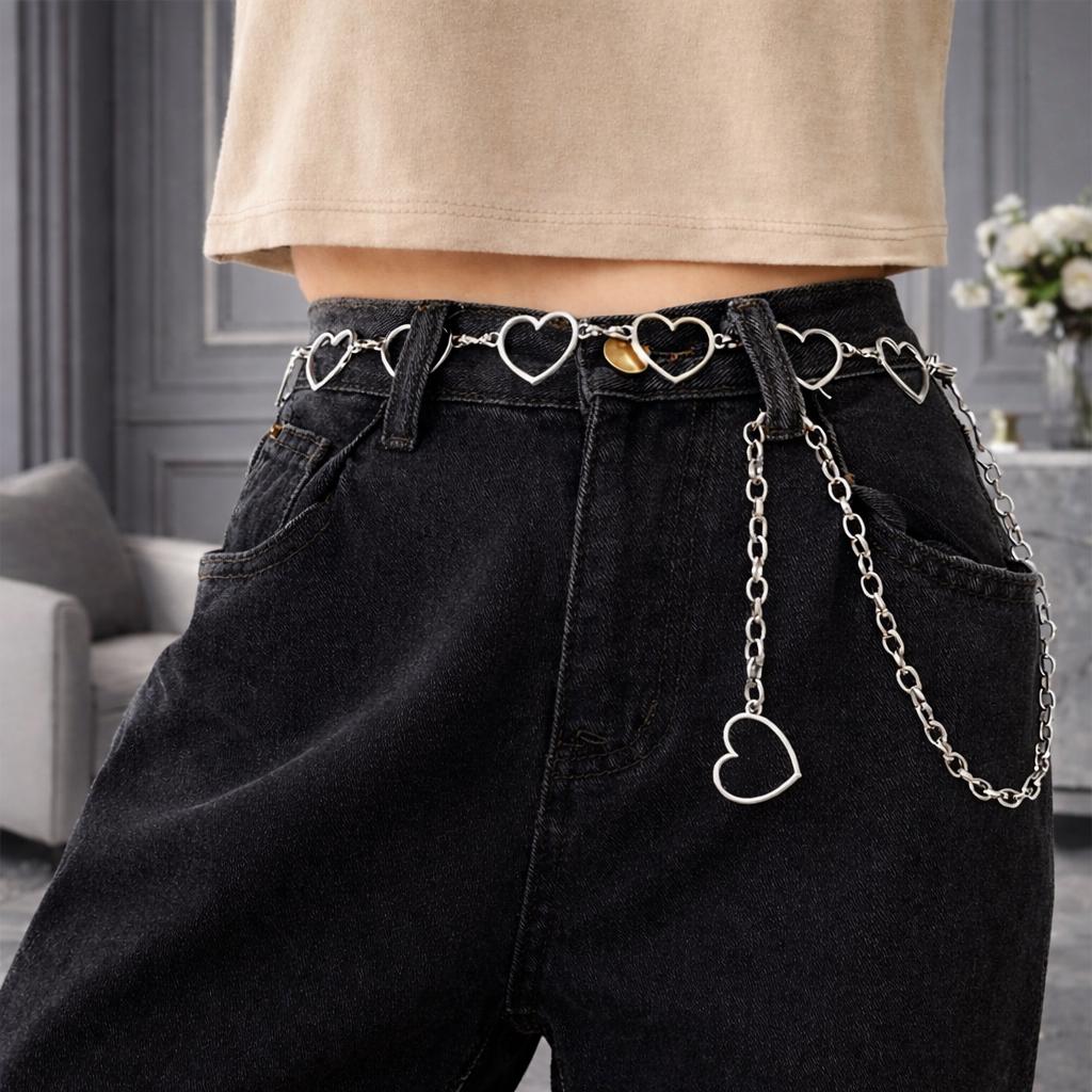 Heart Belly Chain - Etsy display picture 1
