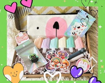 Kawaii Stationery Surprise Box – Cute Mystery Gift