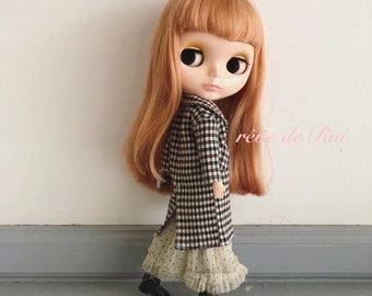 rêve de Rui* Blythe - Oversized checked trench coat