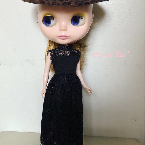 rêve de Rui* Blythe -  Black lace pleated dress