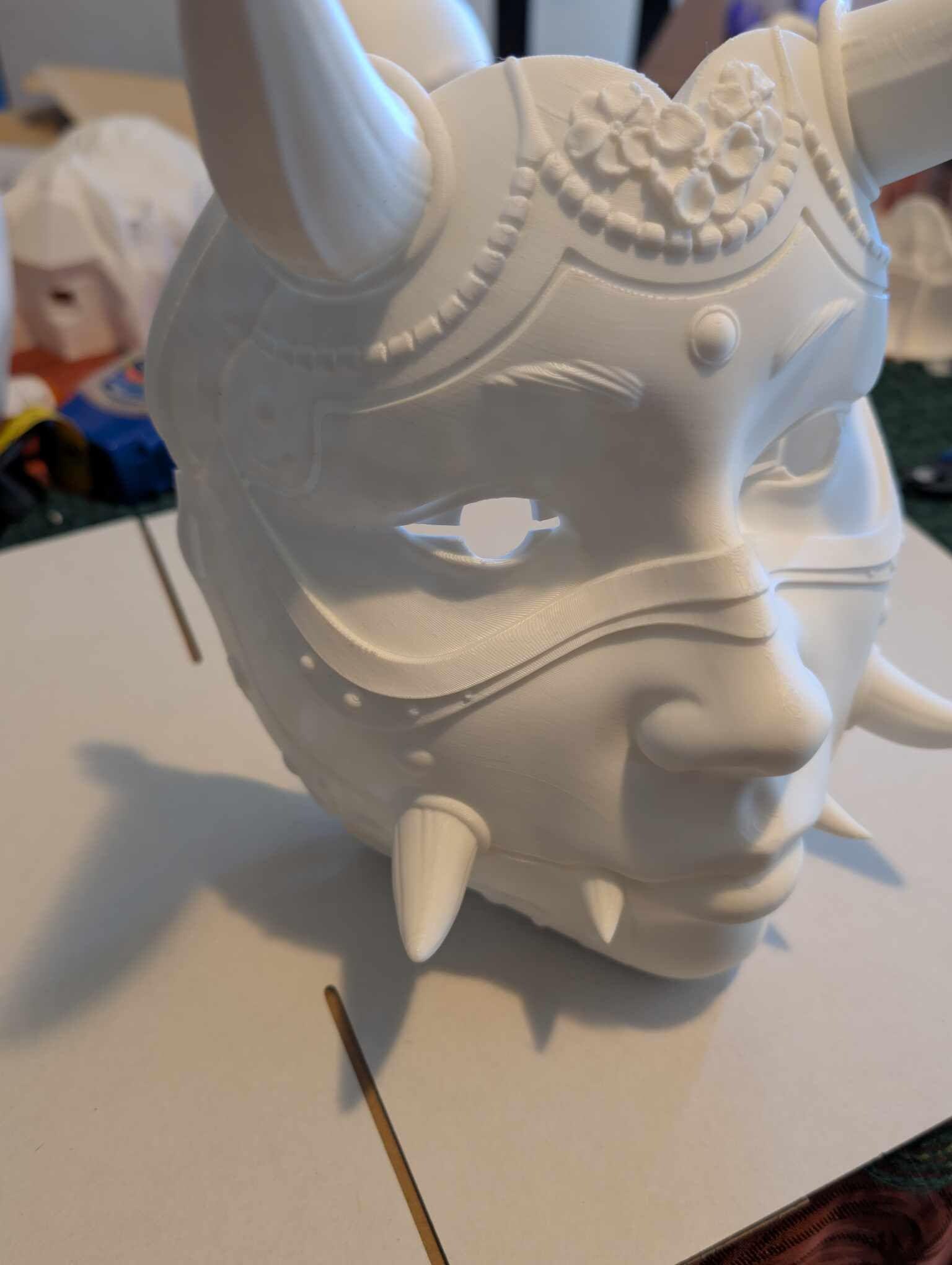 Gaasha Mask Geisha Hannya Mask - Etsy
