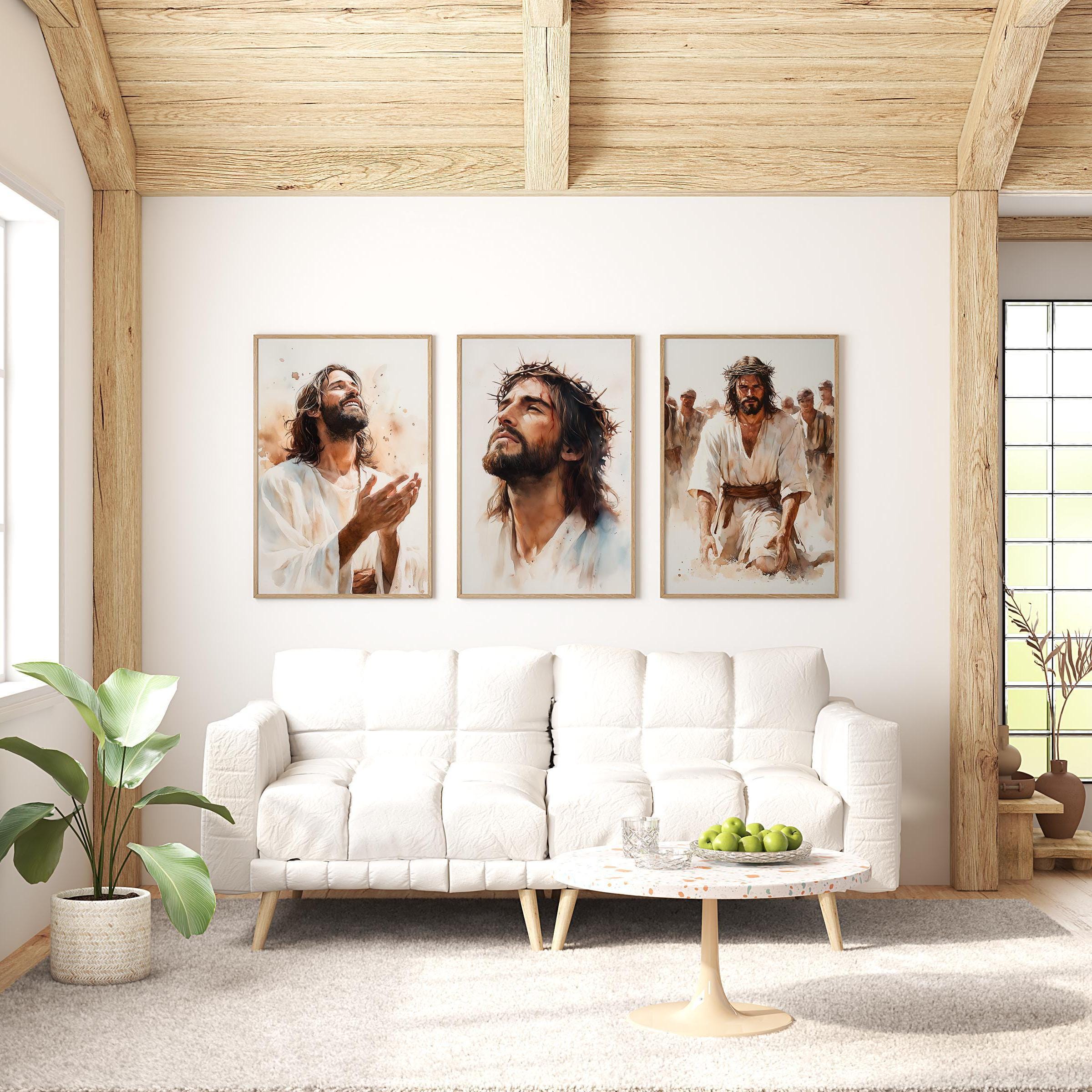 Rectangular Christian Images 150+ PNG Jesus Clipart, Christian Art Graphics, Religious Digital ...