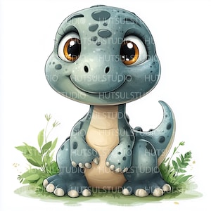 20 PNG Acuarela Dibujos Animados Dinosaurio Clipart, Lindo Dinosaurio, Decoración De Fiesta De Cumpleaños Para Niños, Mi Primer Dinosaurio PNG, Juego De Baby Shower De Dinosaurio, Trex PNG