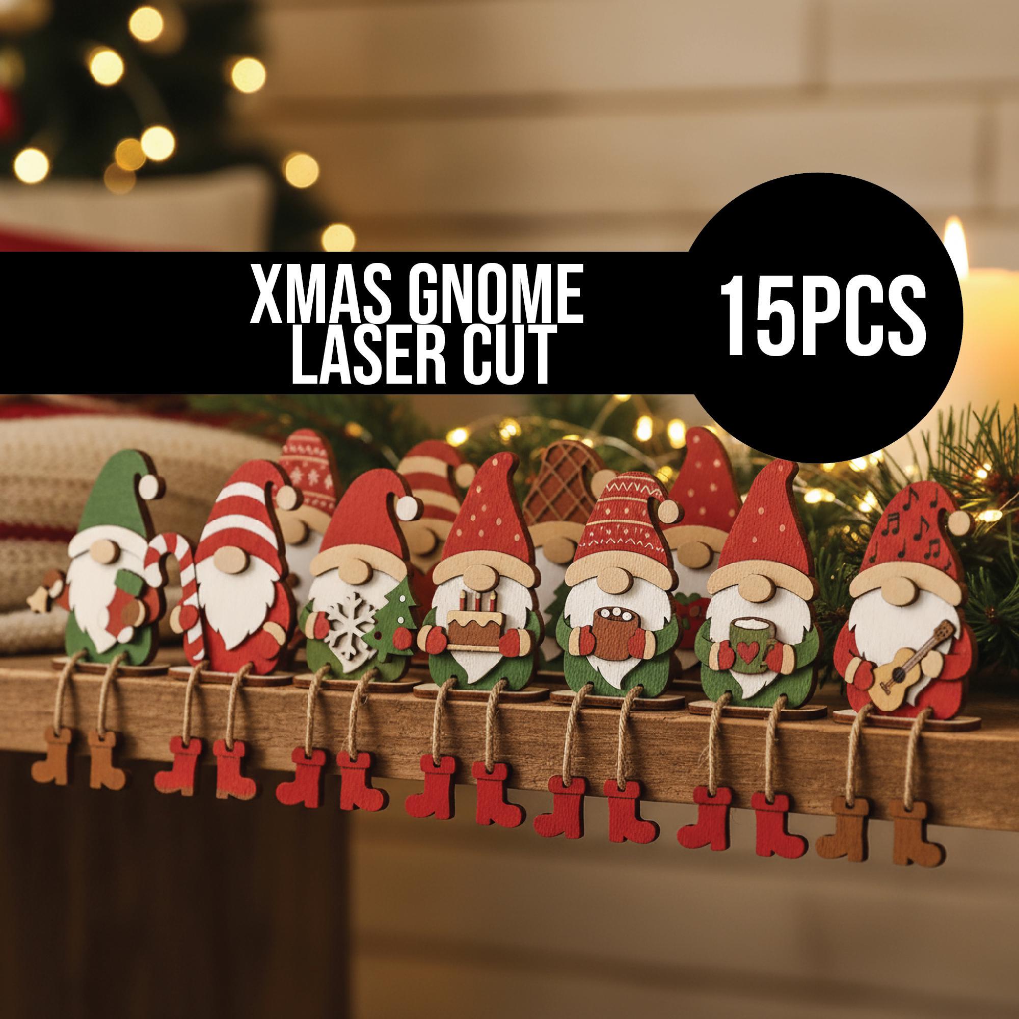 Gnome Couple Growing Old Together Anniversary Decoration