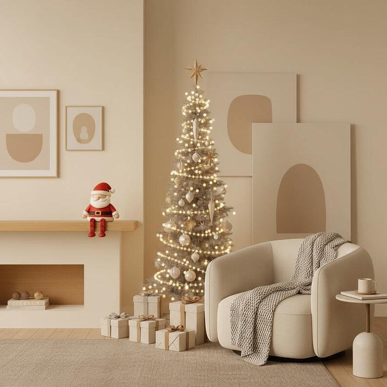 Jolly Flexi Santa STL, 3D Printable Movable-leg Christmas Figure, Fun ...