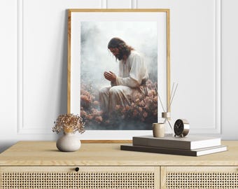 Jésus au jardin de Gethsémané | Photo Premium