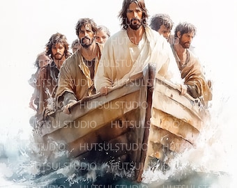 Bible Characters Clipart Bundle, 50 PNG Christian Illustrations, Bible Study Graphics, Biblical People Art, Digital Download, Religion Decor