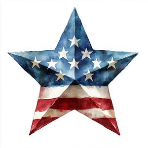 USA Stars 10PNG clipart, patriottische ster bundel voor DIY Crafts, Independence Day designelementen, scrapbooking & stickers, Instant Download