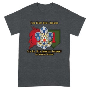 T-shirt de la Force opérationnelle Devil Rangers : 5e Bon 16e Régiment d&#39;infanterie