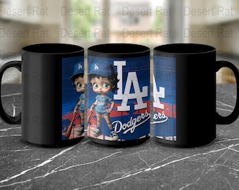 Betty Boop Dodgers T-Shirts,Betty Boop Digital Print,Betty Boop Fan Art,Dodgers Gift,Los Angeles Baseball,Cartoon Babe