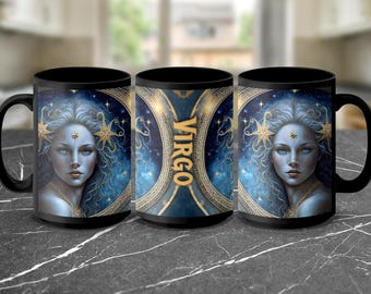 Virgo Zodiac Mug: Celestial Astrology Gift