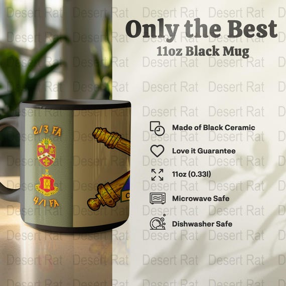 1st Armored Division Mug: Old Ironsides Veteran Gift