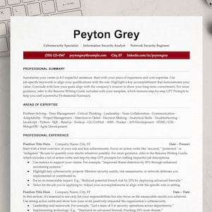 Cybersecurity Cv Template Etsy - Il 300x300.6461376392 Ibyq 