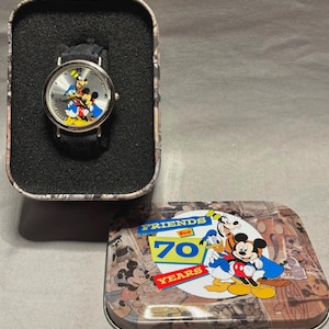 Mickey Mouse 70 Years Watch - Etsy